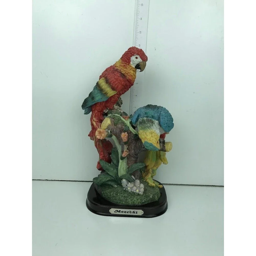Vintage Meerchi Parrot Sculptor  12